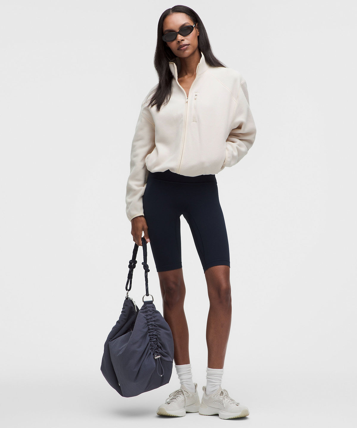 Lululemon Polartec 200 Series Full-Zip Jacket - Heathered Light Ivory - imagen 2