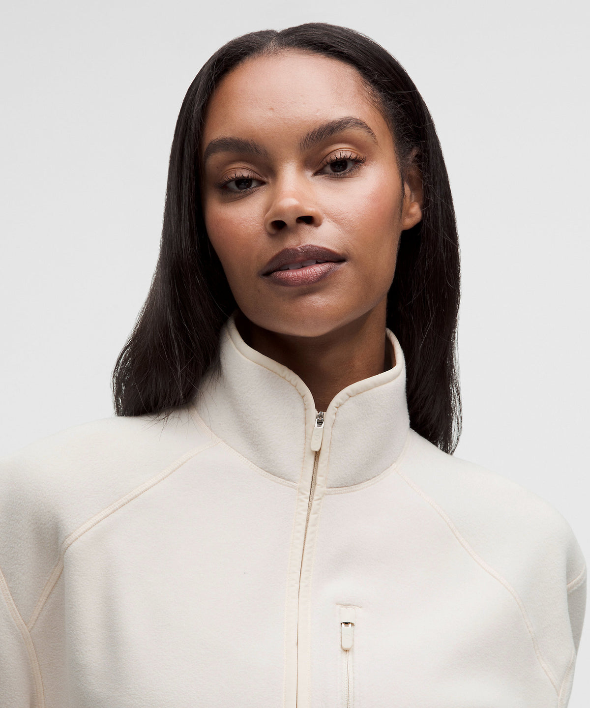 Lululemon Polartec 200 Series Full-Zip Jacket - Heathered Light Ivory - imagen 4