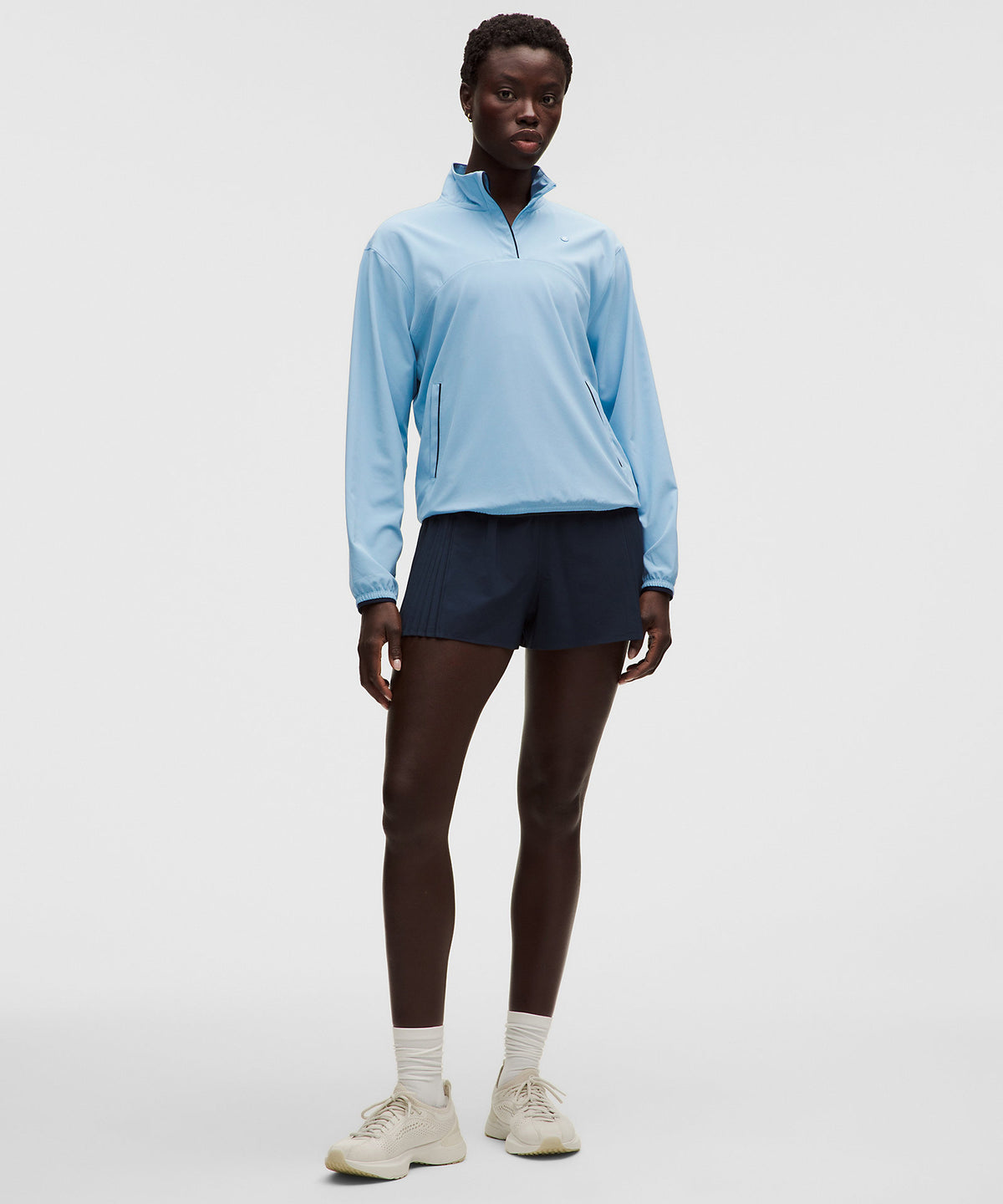 Lululemon UV-Protective Lightweight Half Zip - Dreamy Blue - imagen 2