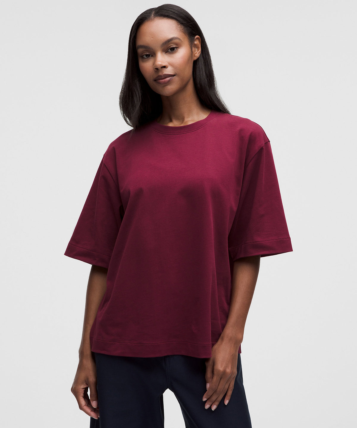 Lululemon Going Steady T-Shirt - Burgundy Bay - imagen 1