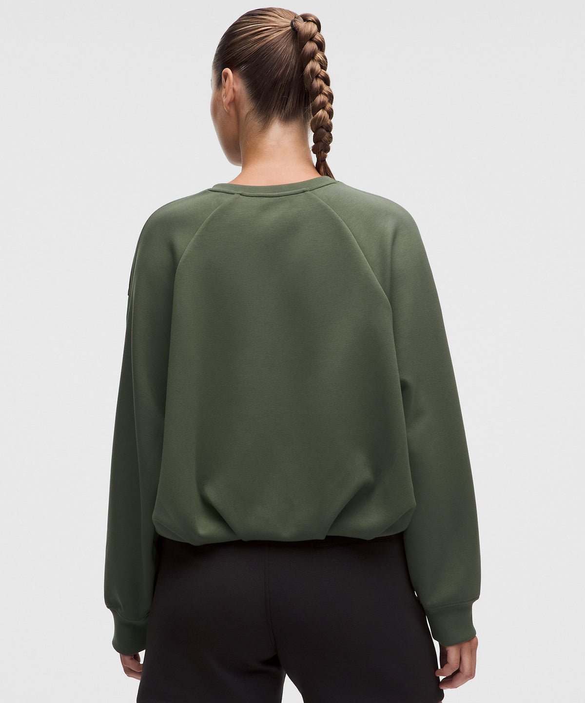 Lululemon Smooth Spacer Oversized Crew - Sassy Sage - imagen 3