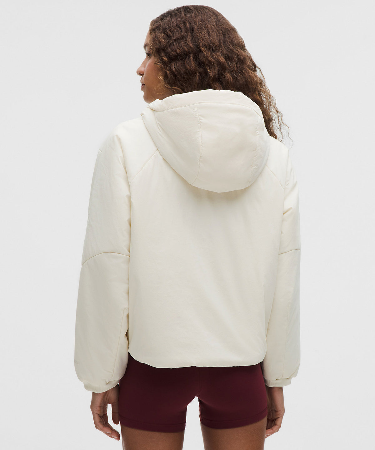 Lululemon Water-Resistant Insulated Hooded Jacket - Light Ivory - imagen 3
