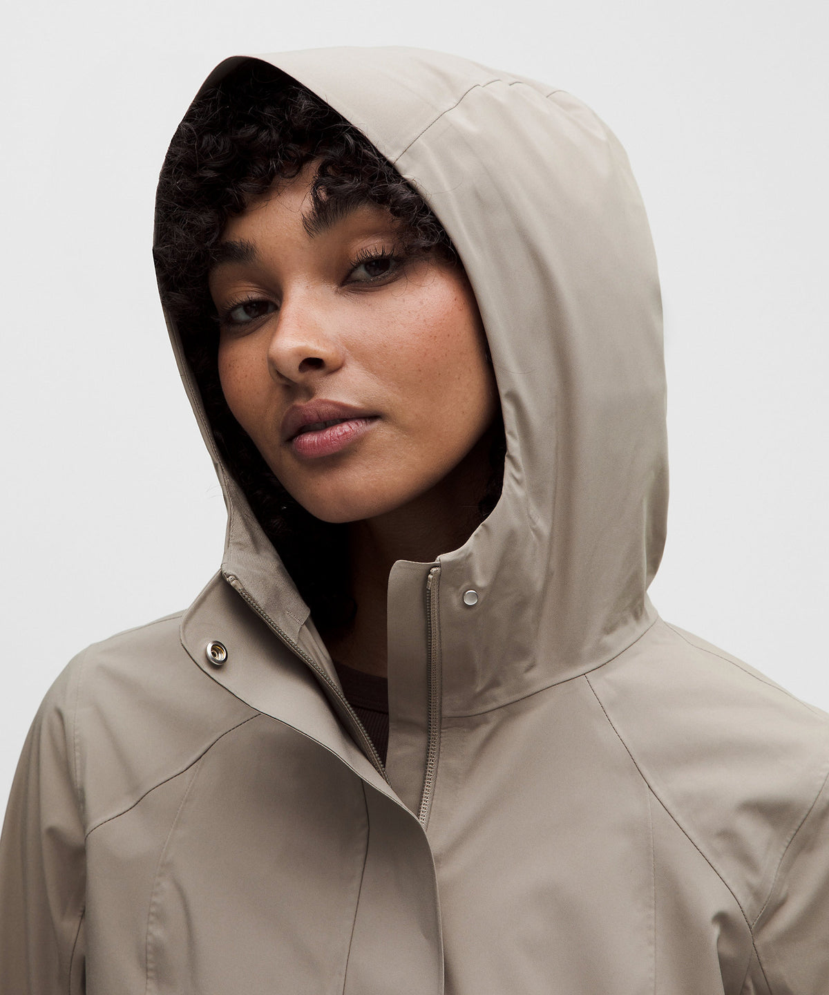 Lululemon Rain Rebel Waterproof Jacket - Warm Ash Grey - imagen 3
