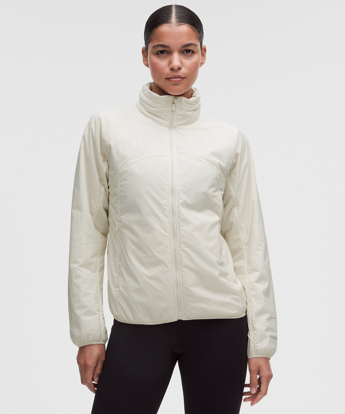 Lululemon Insulated Back-Vent Running Jacket - Light Ivory - imagen 1