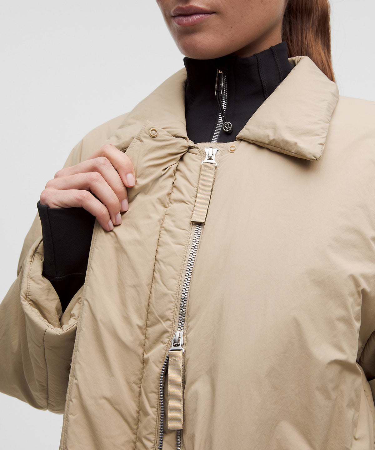 Lululemon Women's ThermoZen Insulated Mac Coat - Rumble Crumble - imagen 4