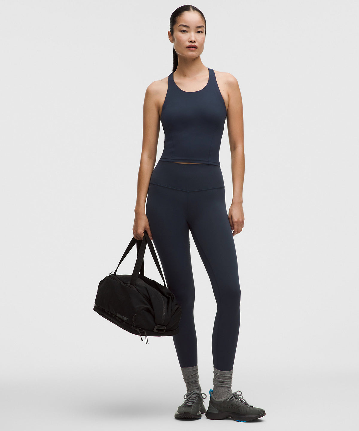 Lululemon Wunder Train High-Rise Tight 28" - True Navy - imagen 1