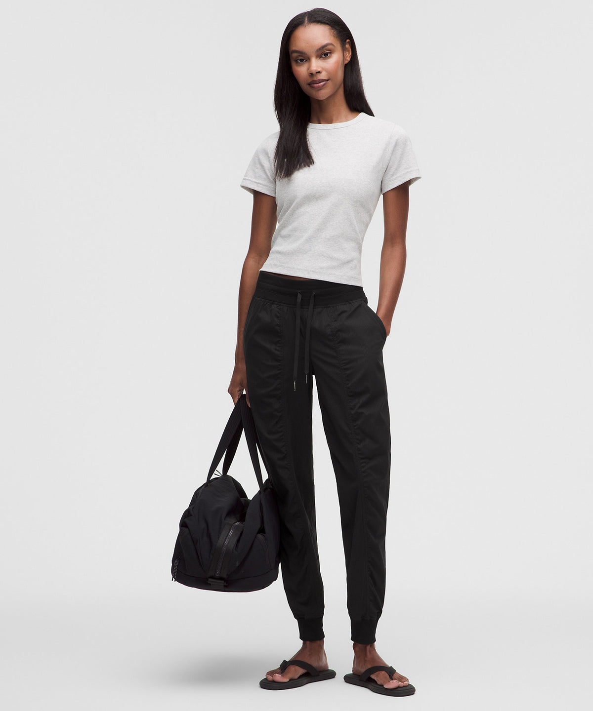 Lululemon Dance Studio Mid-Rise Jogger 7/8 Length - Black - imagen 1
