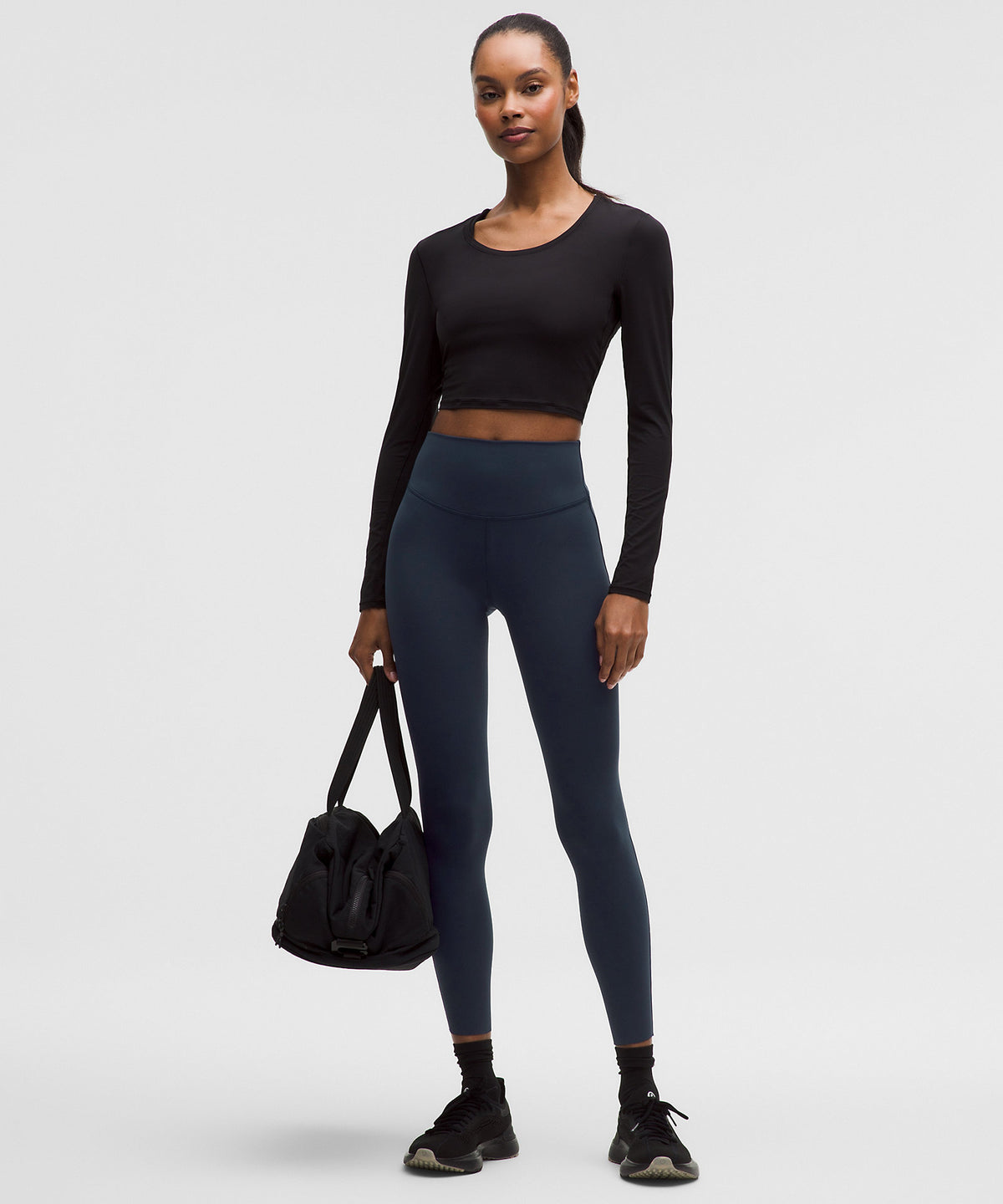 Lululemon Unrestricted Power High-Rise Tight 25" - True Navy - imagen 1