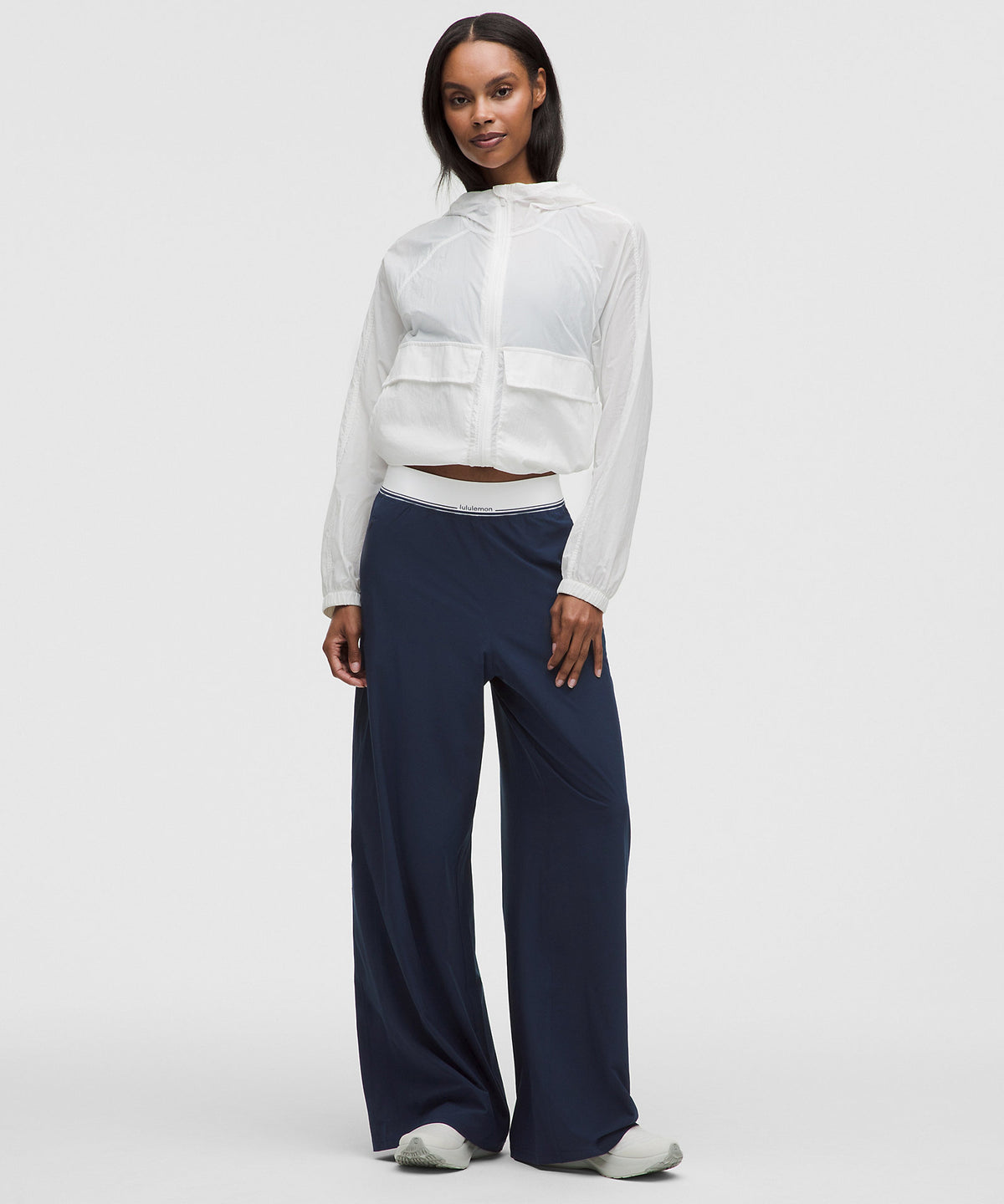 Lululemon Swift High-Rise Wide-Leg Pant Logo Waistband - Club Blue - imagen 1