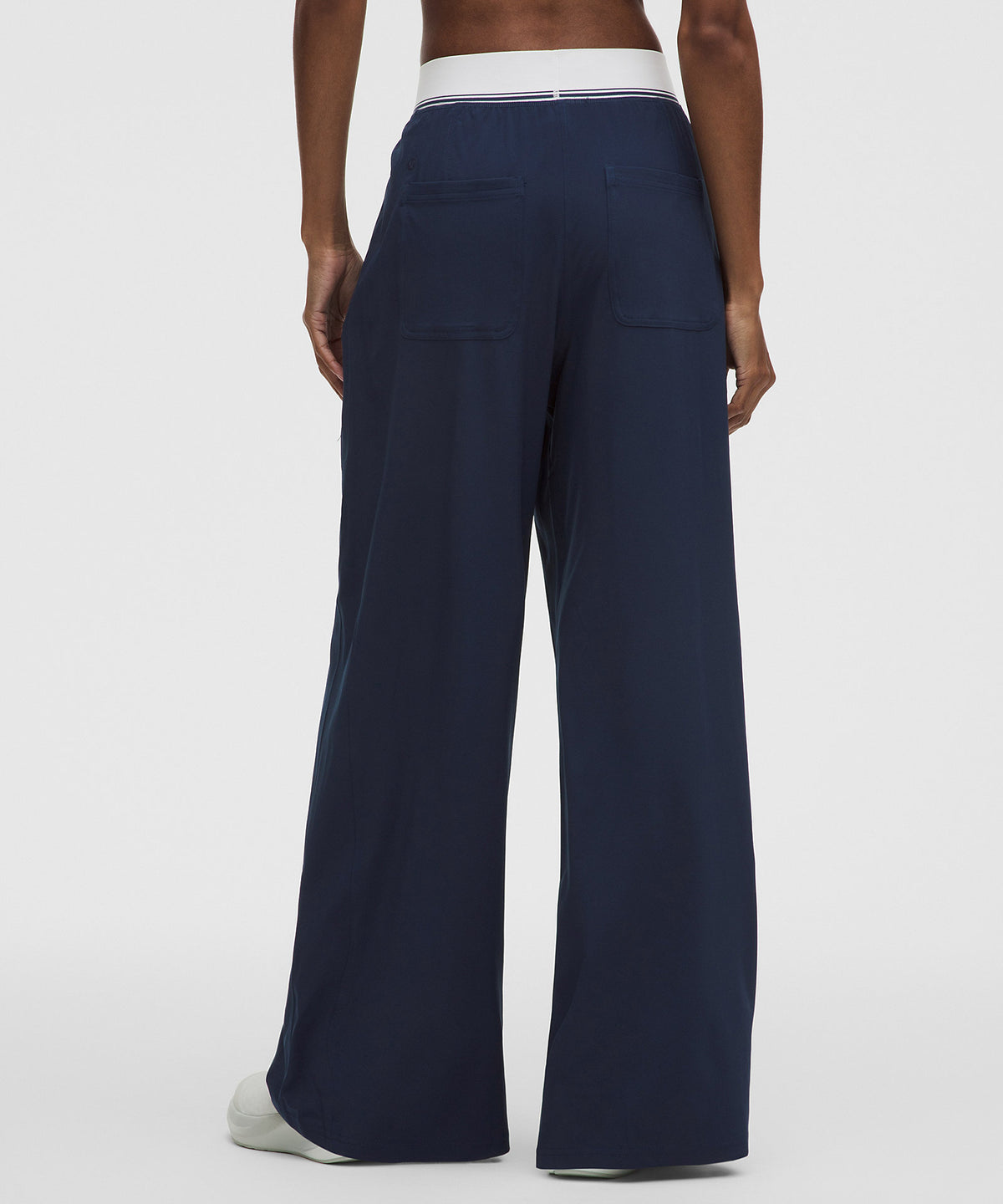 Lululemon Swift High-Rise Wide-Leg Pant Logo Waistband - Club Blue - imagen 3