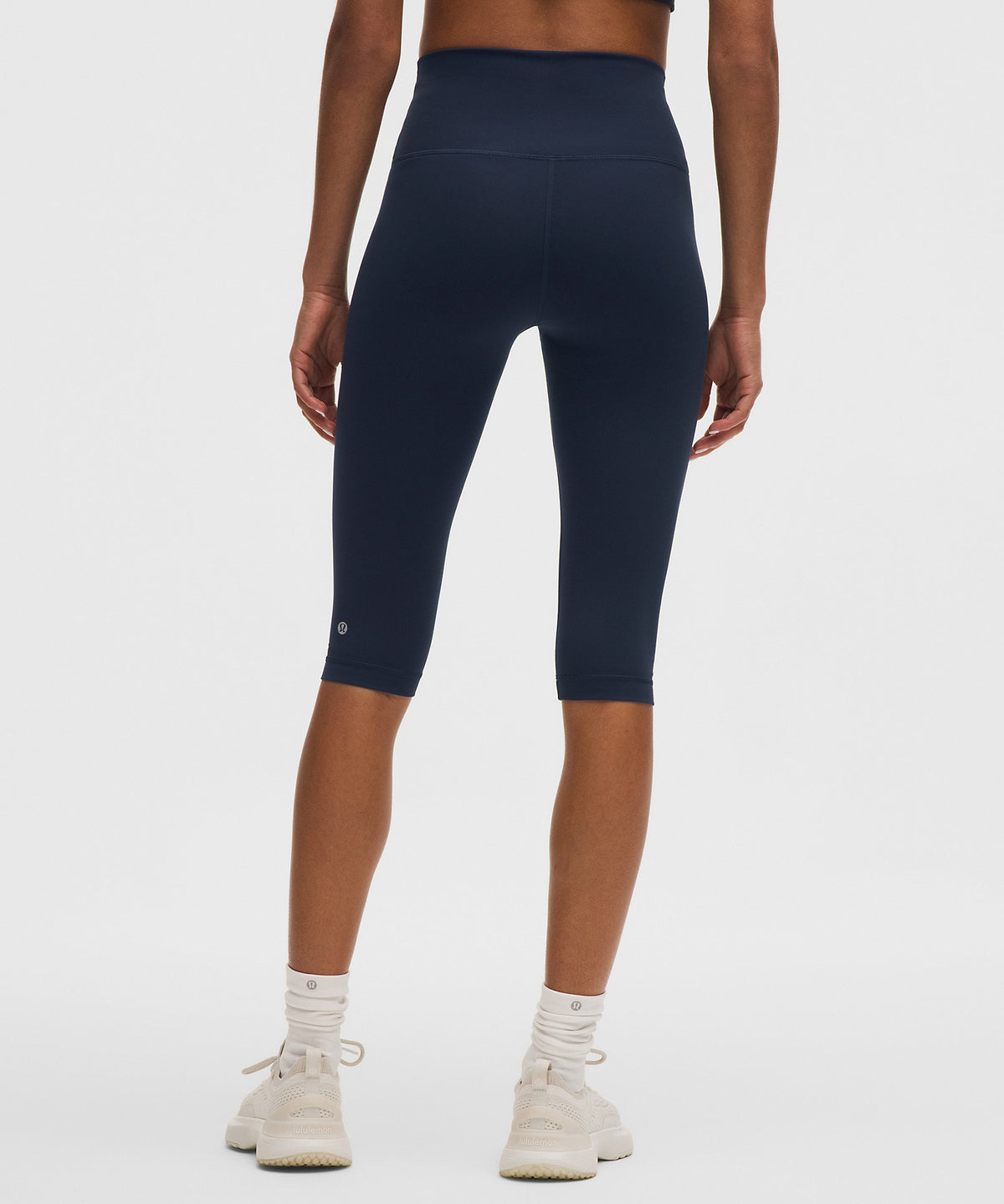 Lululemon Wunder Train High-Rise Crop 15" - True Navy - imagen 3