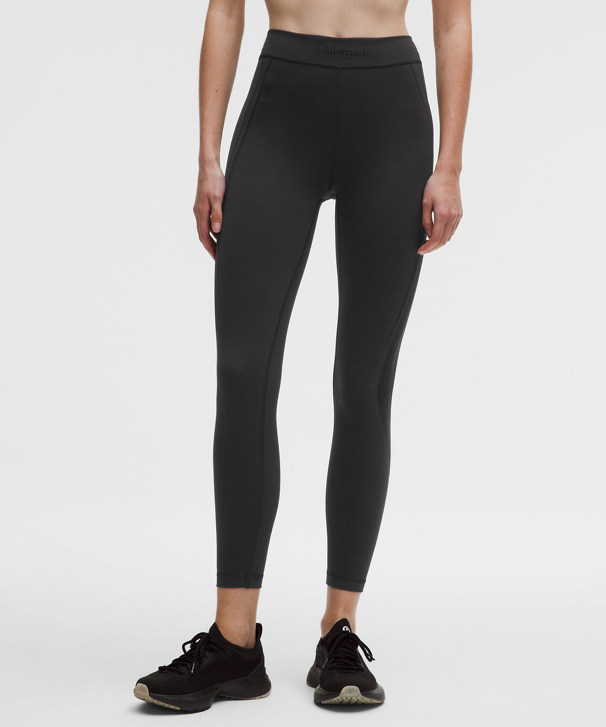 Lululemon Wunder Train High-Rise Tight 25" Flocked - Black - imagen 4