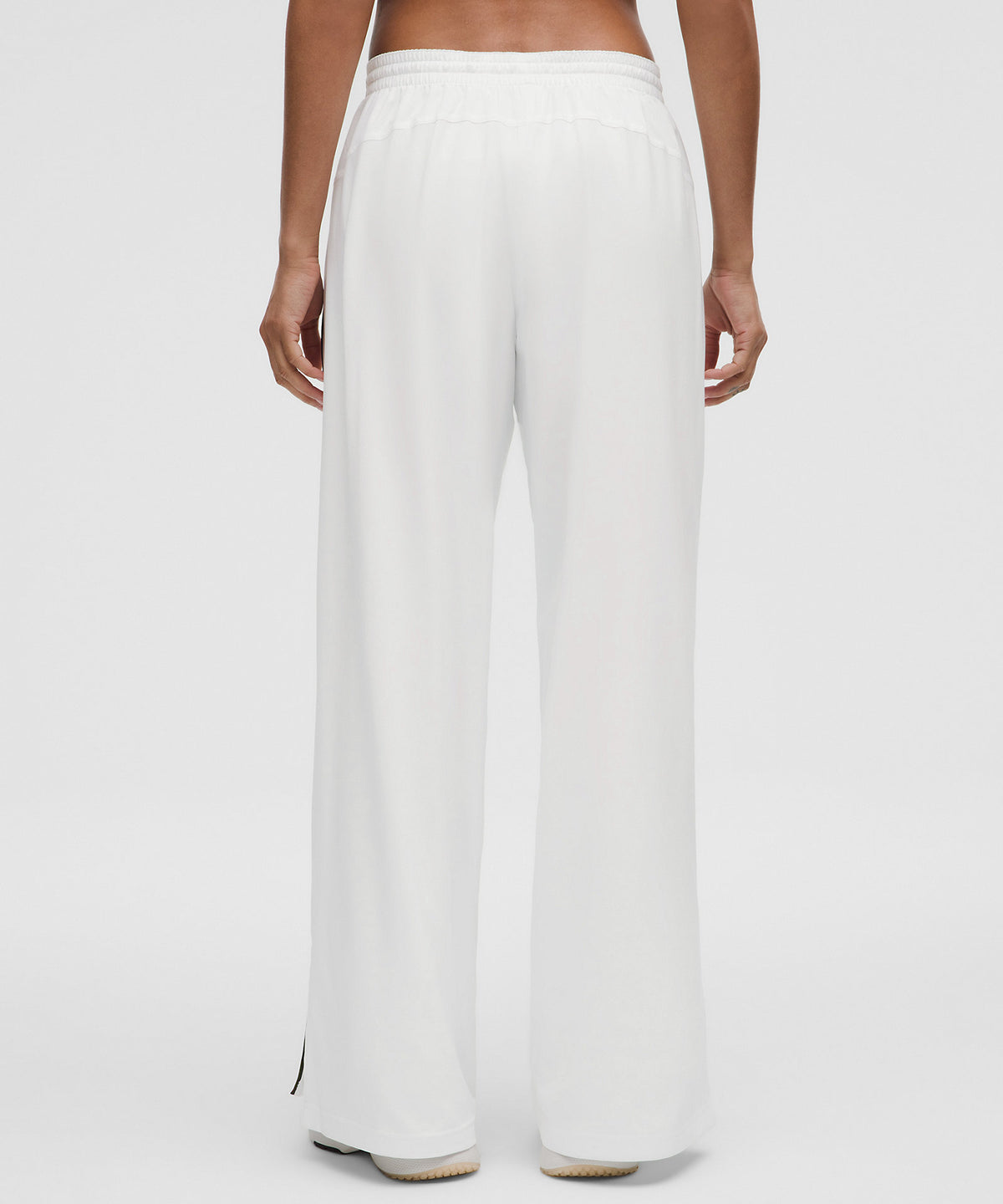 Lululemon Court Rival Wide-Leg Track Pant Regular Stitched Logo - White - imagen 3