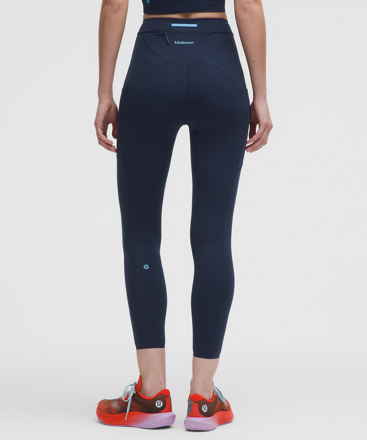 Lululemon Fast and Free High-Rise Tight 25" Drawcord - Club Blue - imagen 3