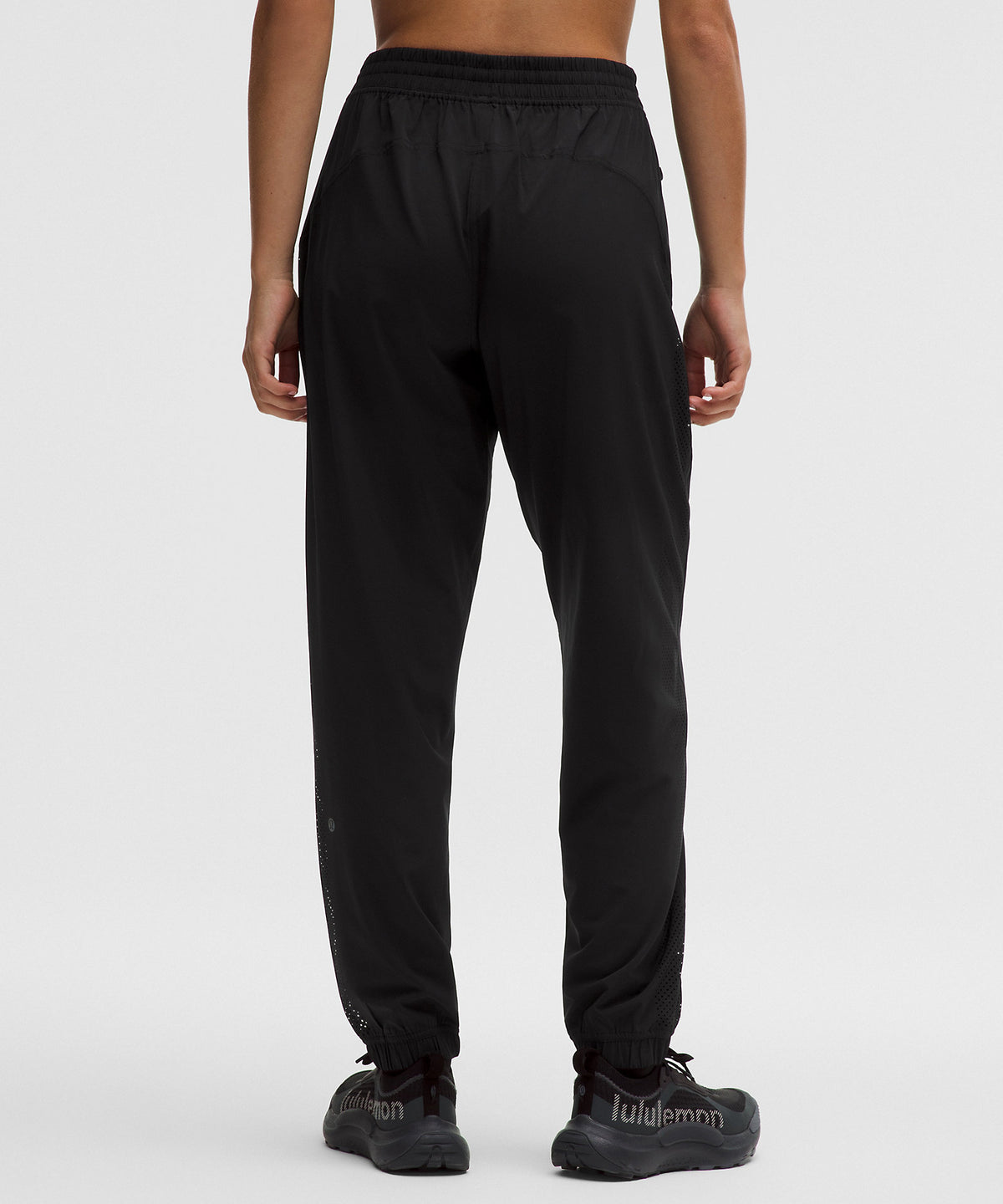 Lululemon Adapted State Mid-Rise Jogger Perforated Stripe - Black - imagen 3