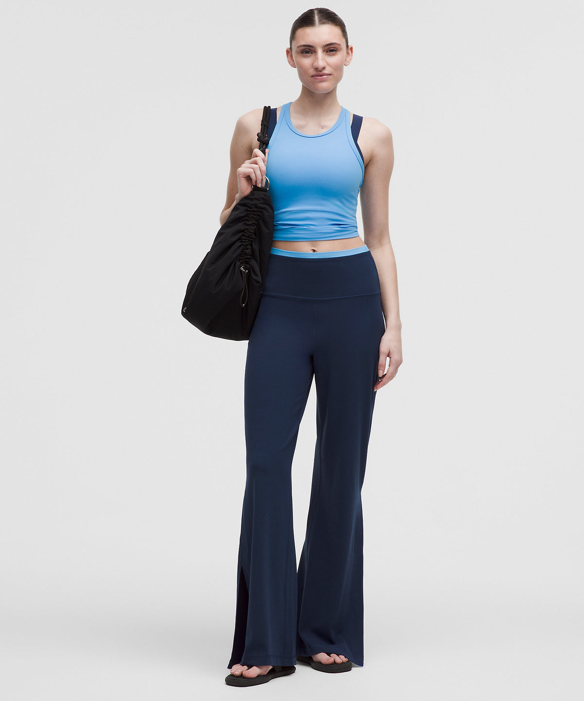 Lululemon Align™ Super-High-Rise Side-Slit Pant Trim - Club Blue - imagen 1