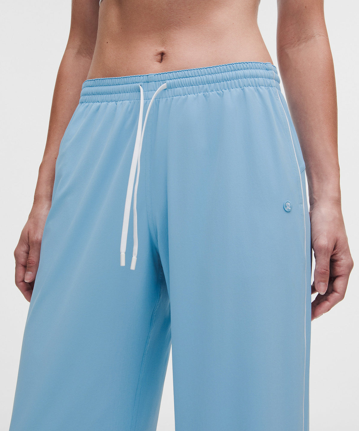 Lululemon Court Rival Wide-Leg Track Pant Regular Contrast Drawcord - Dreamy Blue - imagen 4