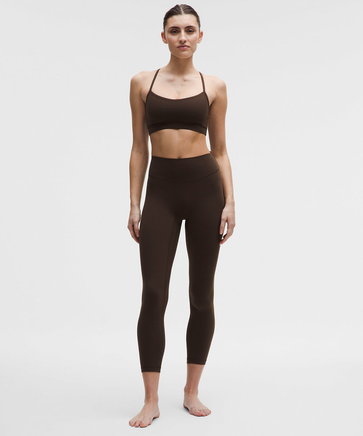 Lululemon Align No Line™ High-Rise Twist Tight 25" - Walnut Crunch - imagen 1