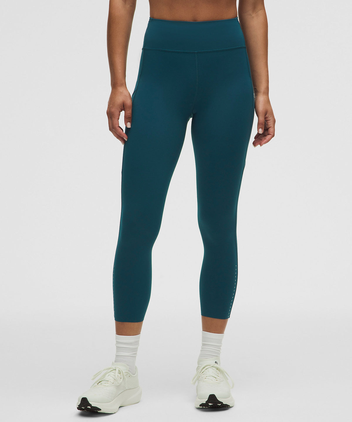 Lululemon Fast and Free 6-Pocket High-Rise Crop 23" Updated Design - Remixed Marine - imagen 2