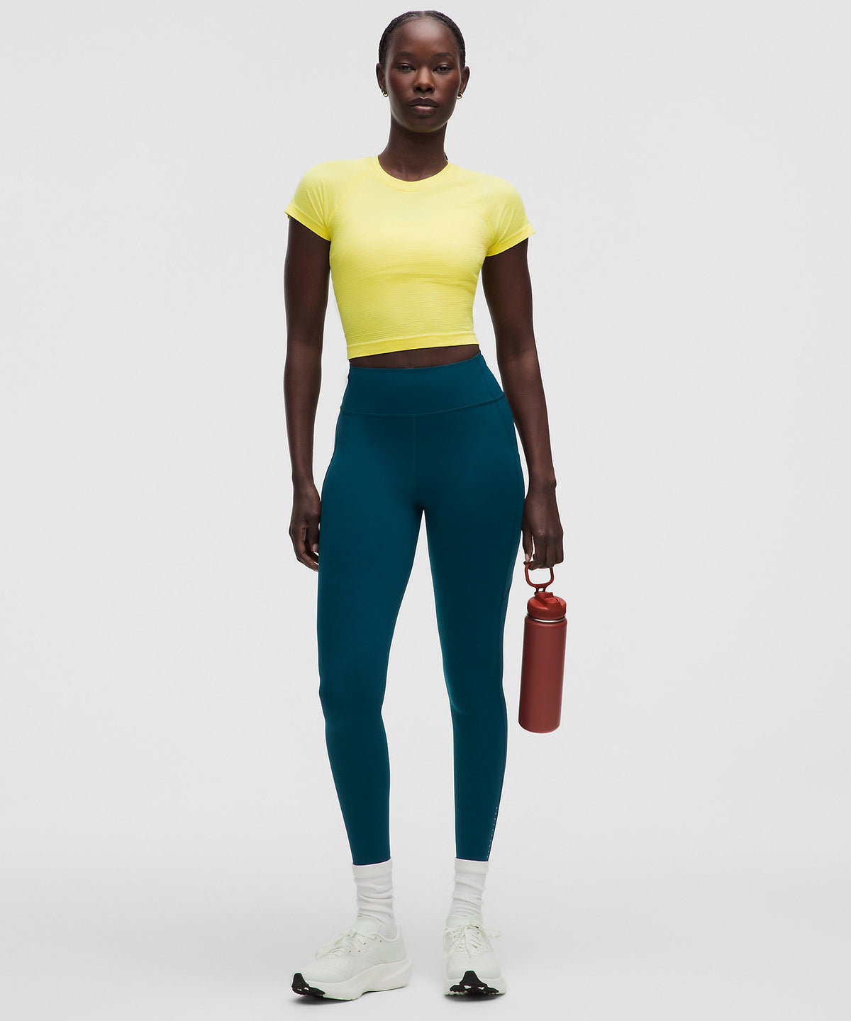 Lululemon Fast and Free 6-Pocket High-Rise Tight 28" Updated Design - Remixed Marine - imagen 1