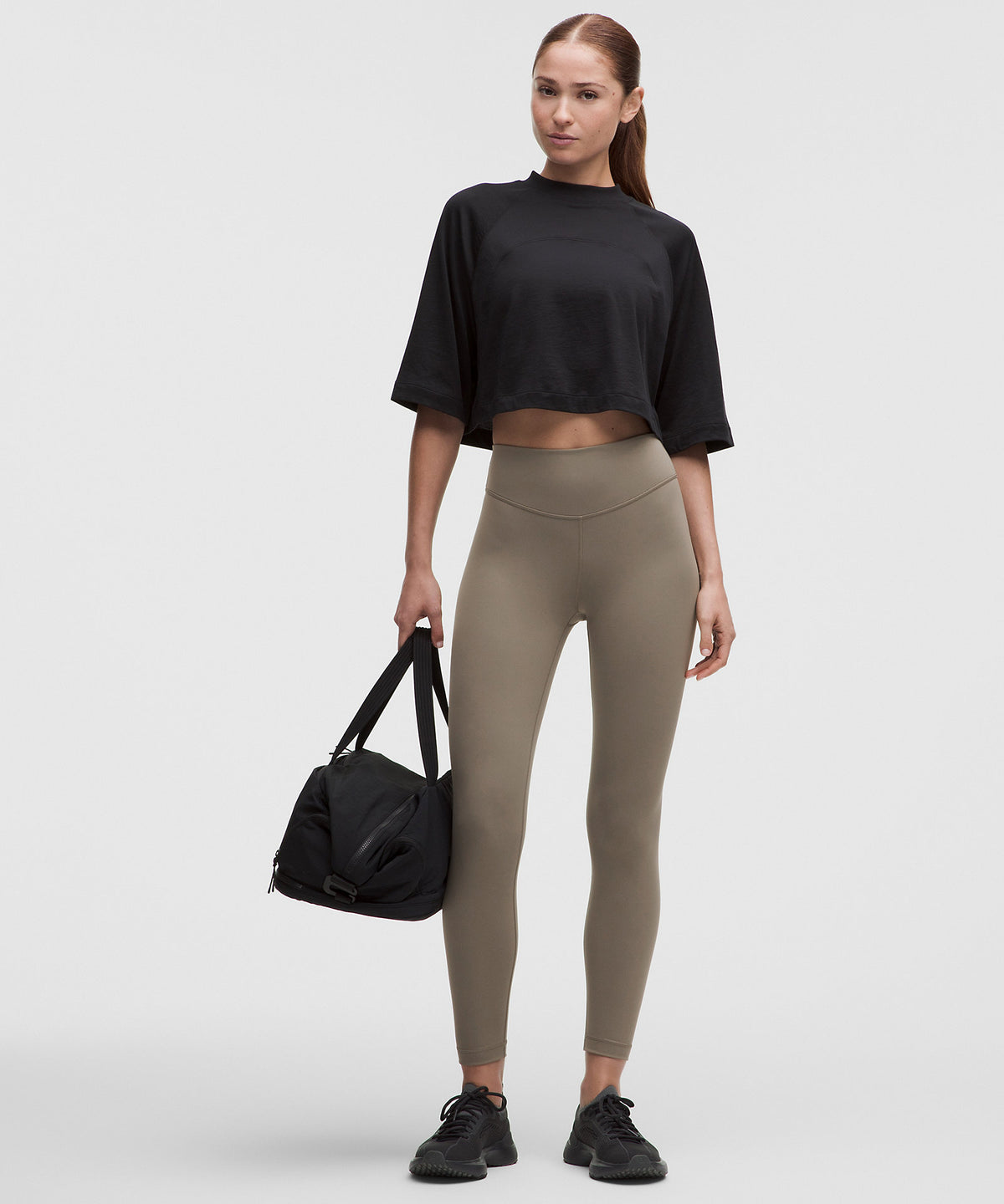 Lululemon Wunder Under Evolve High-Rise Tight 25" - Cypress Forest - imagen 1