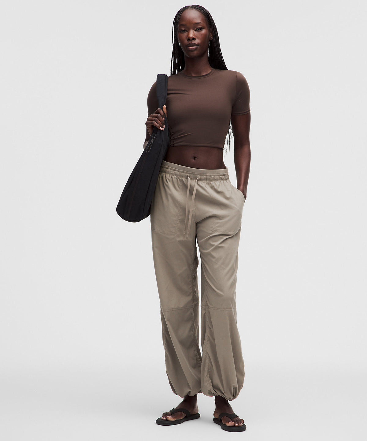 Lululemon Dance Studio Evolve Low-Rise Oversized Pant Short - Cypress Forest - imagen 1