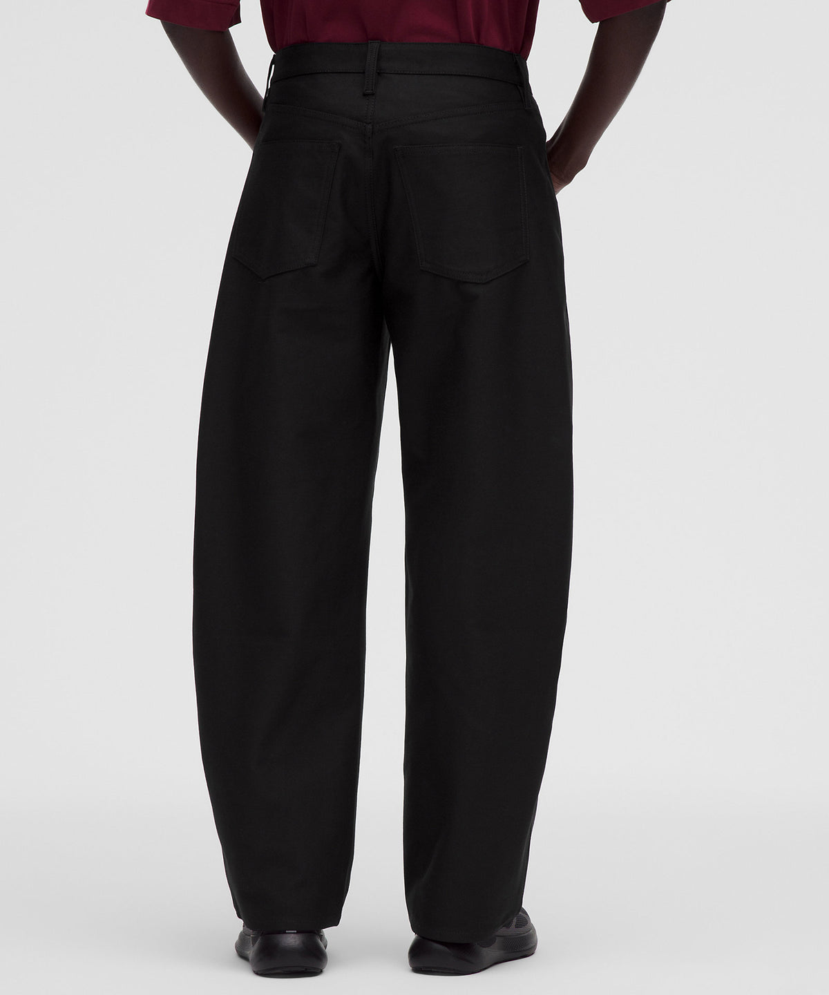 Lululemon EasyFive Low-Rise Barrel-Leg Pant Short - Black - imagen 3