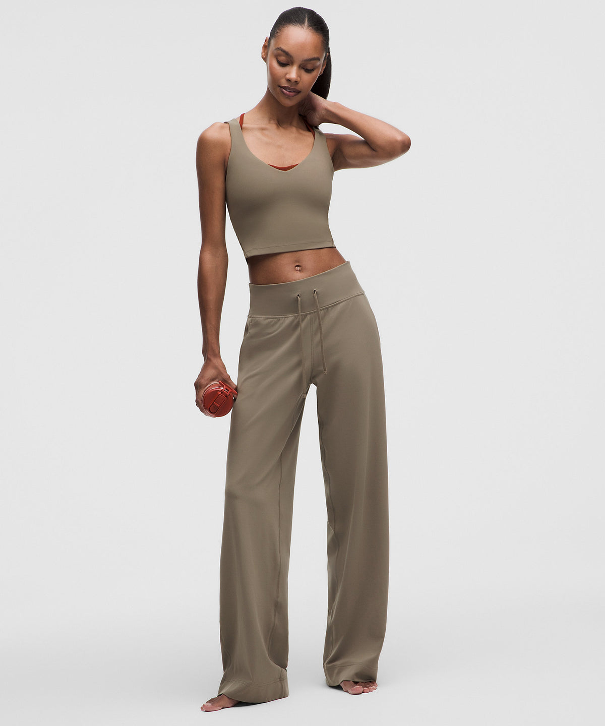 Lululemon Groove High-Rise Wide-Leg Pant Regular - Cypress Forest - imagen 1