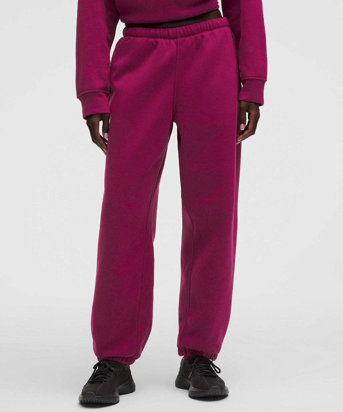 Lululemon Women's Steady State SuperLoft Jogger Short - Raspberry Rave - imagen 2