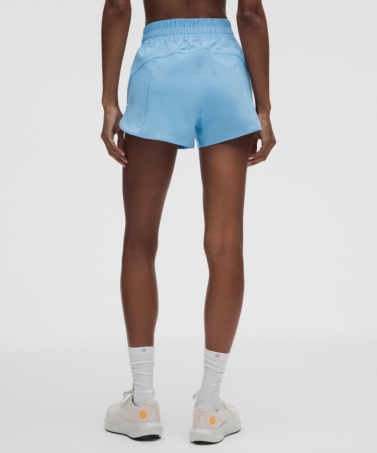 Lululemon Track That High-Rise Lined Short 3" - Dreamy Blue - imagen 3