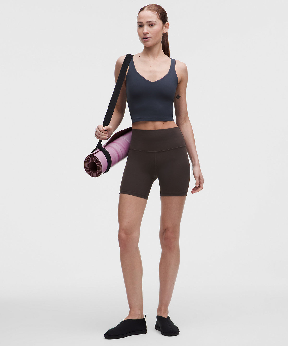 Lululemon Align™ High-Rise Short 6" - Mahogany Muse - imagen 1