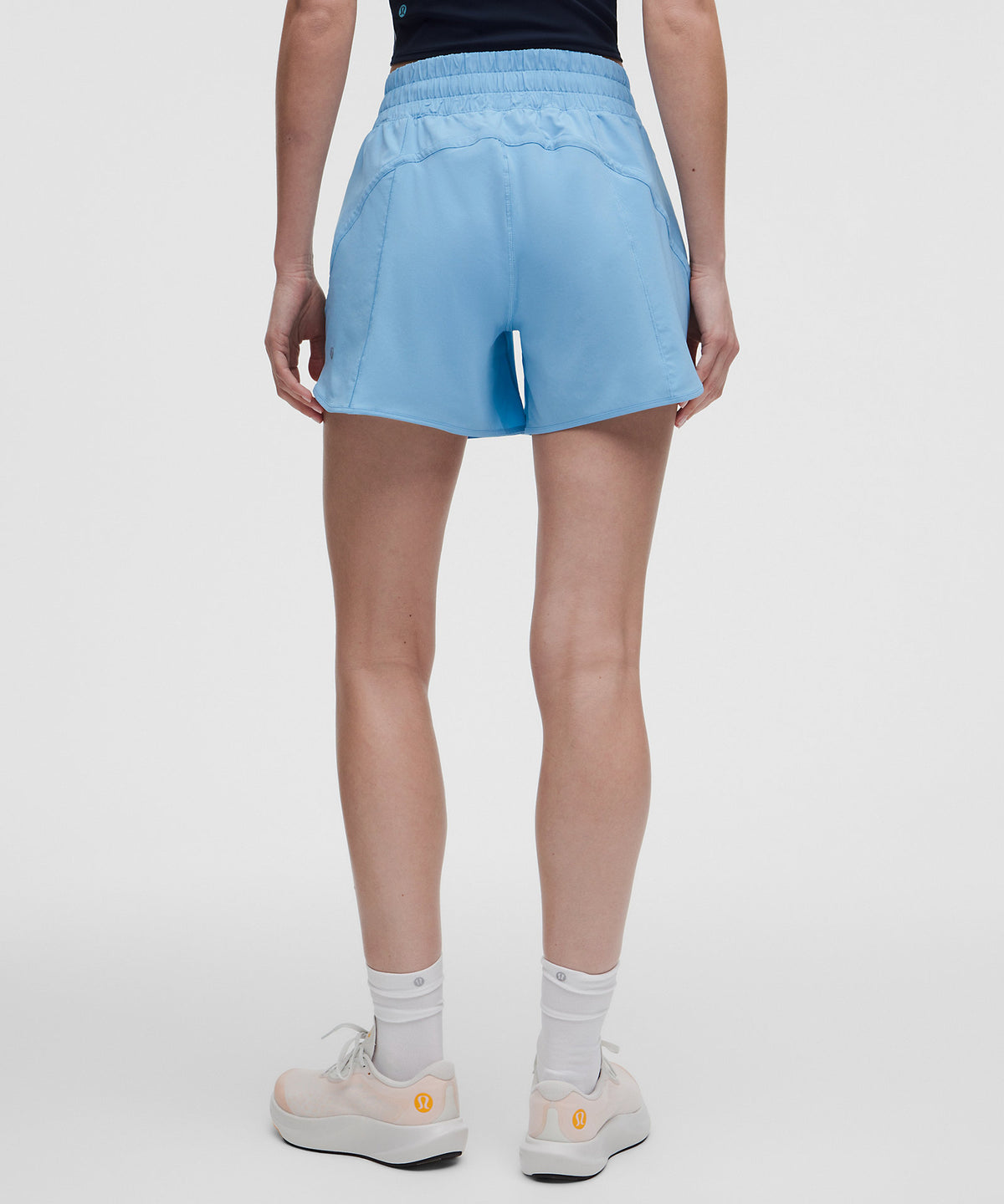 Lululemon Track That High-Rise Lined Short 5" - Dreamy Blue - imagen 3
