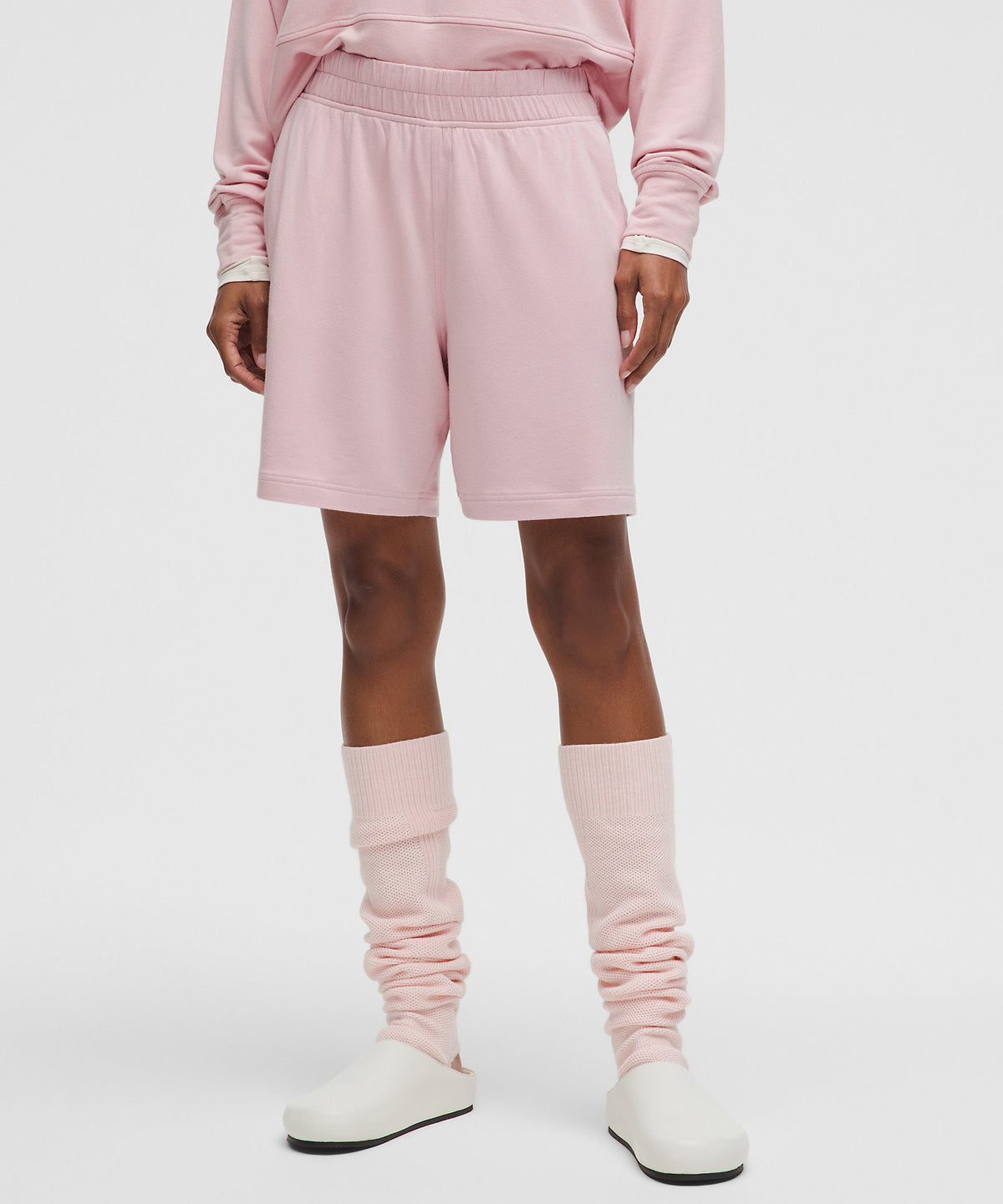 Lululemon BeCalm Mid-Rise Bermuda Short - Pink Haze - imagen 2