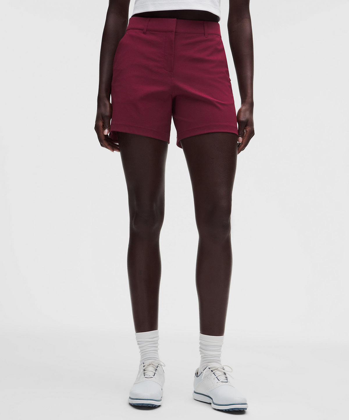 Lululemon Stretch Twill Golf Short 5" - Burgundy Bay - imagen 2