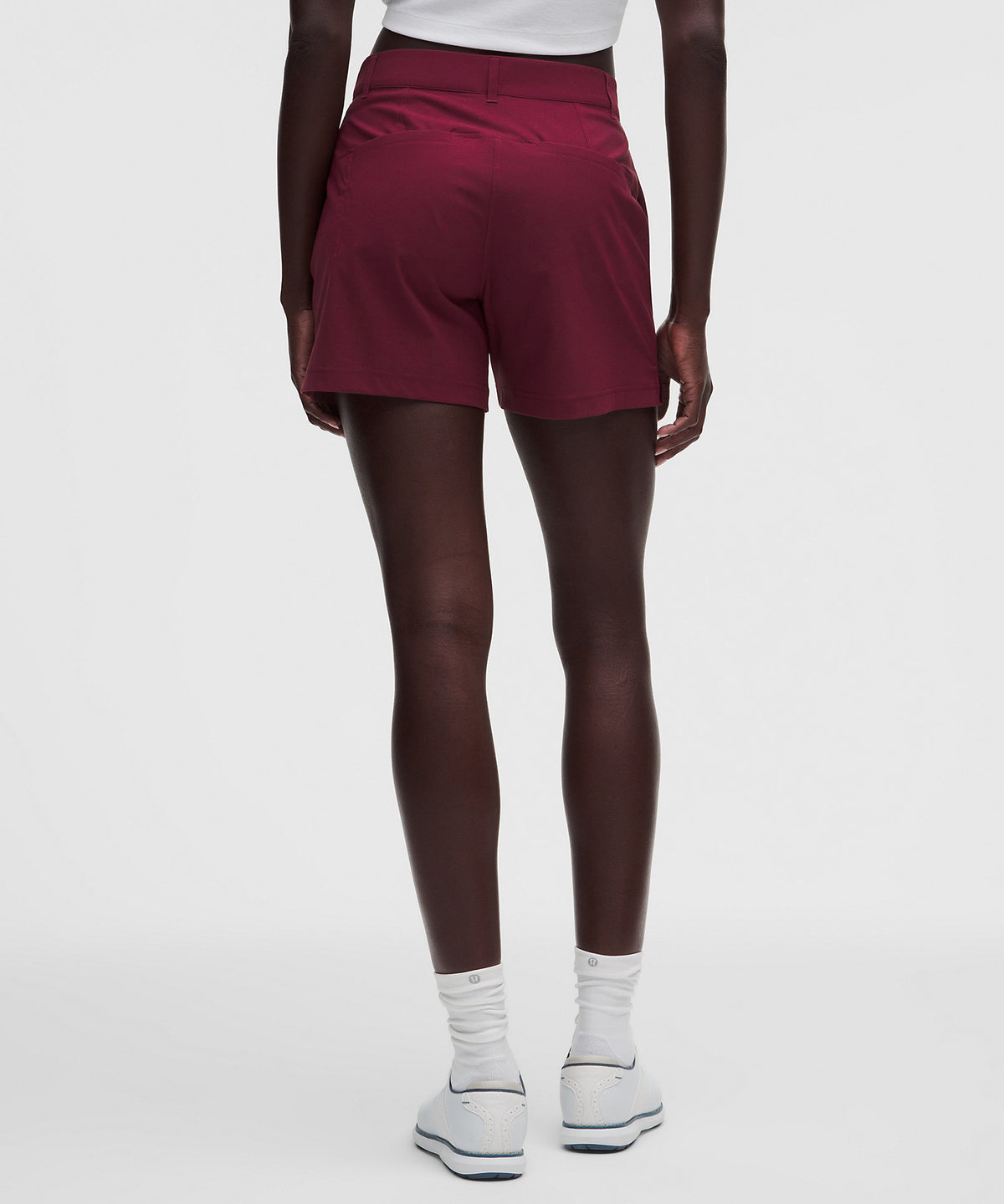 Lululemon Stretch Twill Golf Short 5" - Burgundy Bay - imagen 3