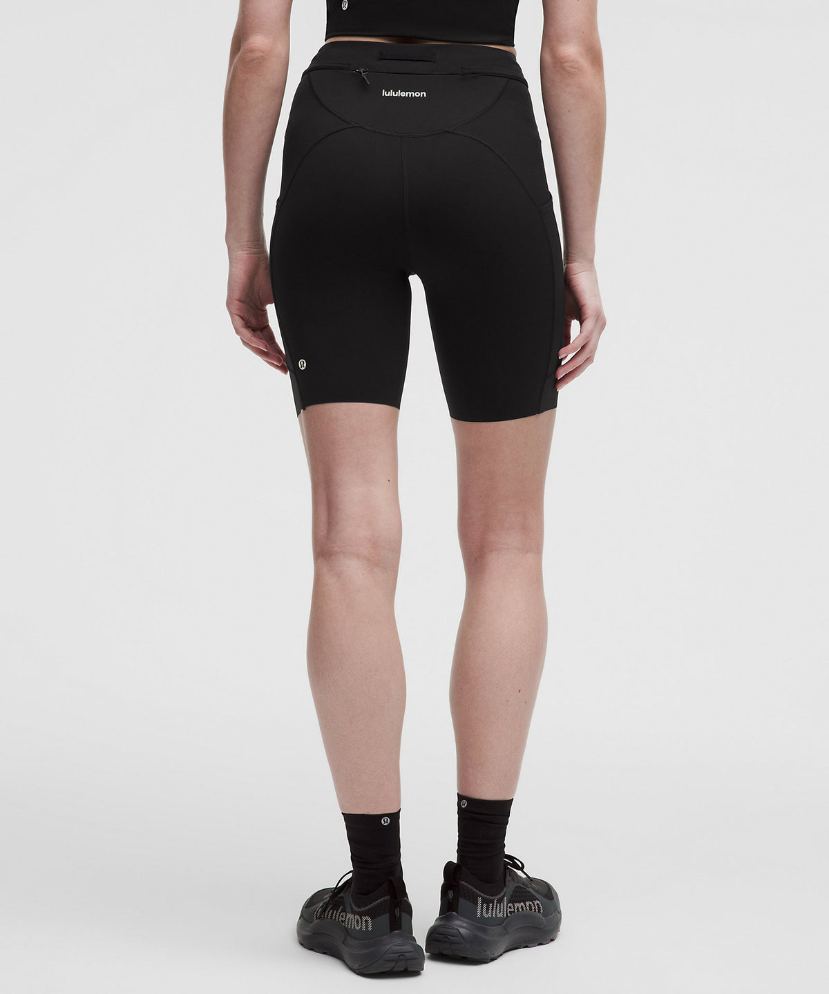 Lululemon Fast and Free High-Rise Short 8" Drawcord - Black - imagen 3