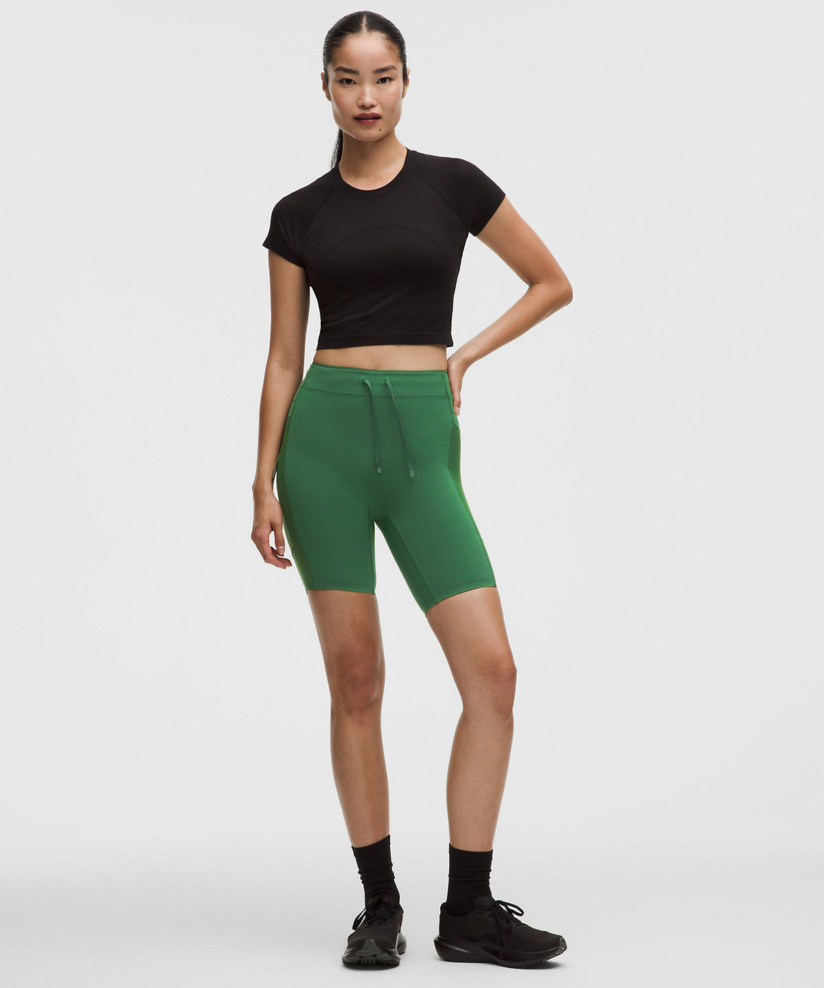Lululemon No Line High-Rise Running Short 8" - Ivy Grove - imagen 1