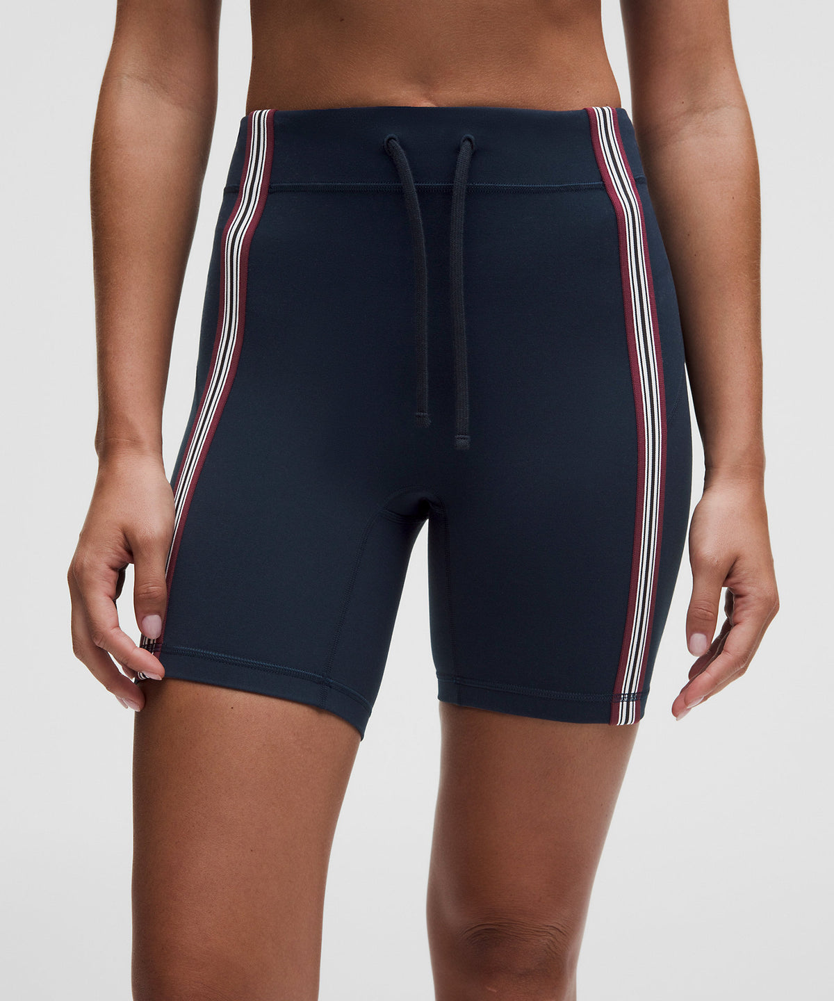 Lululemon Groove High-Rise Short 6" Stripe Trim - True Navy - imagen 4