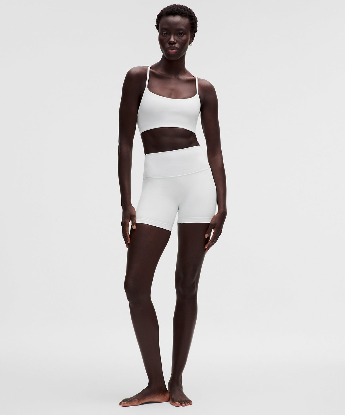 Lululemon Align No Line™ High-Rise Short 6" - White - imagen 2
