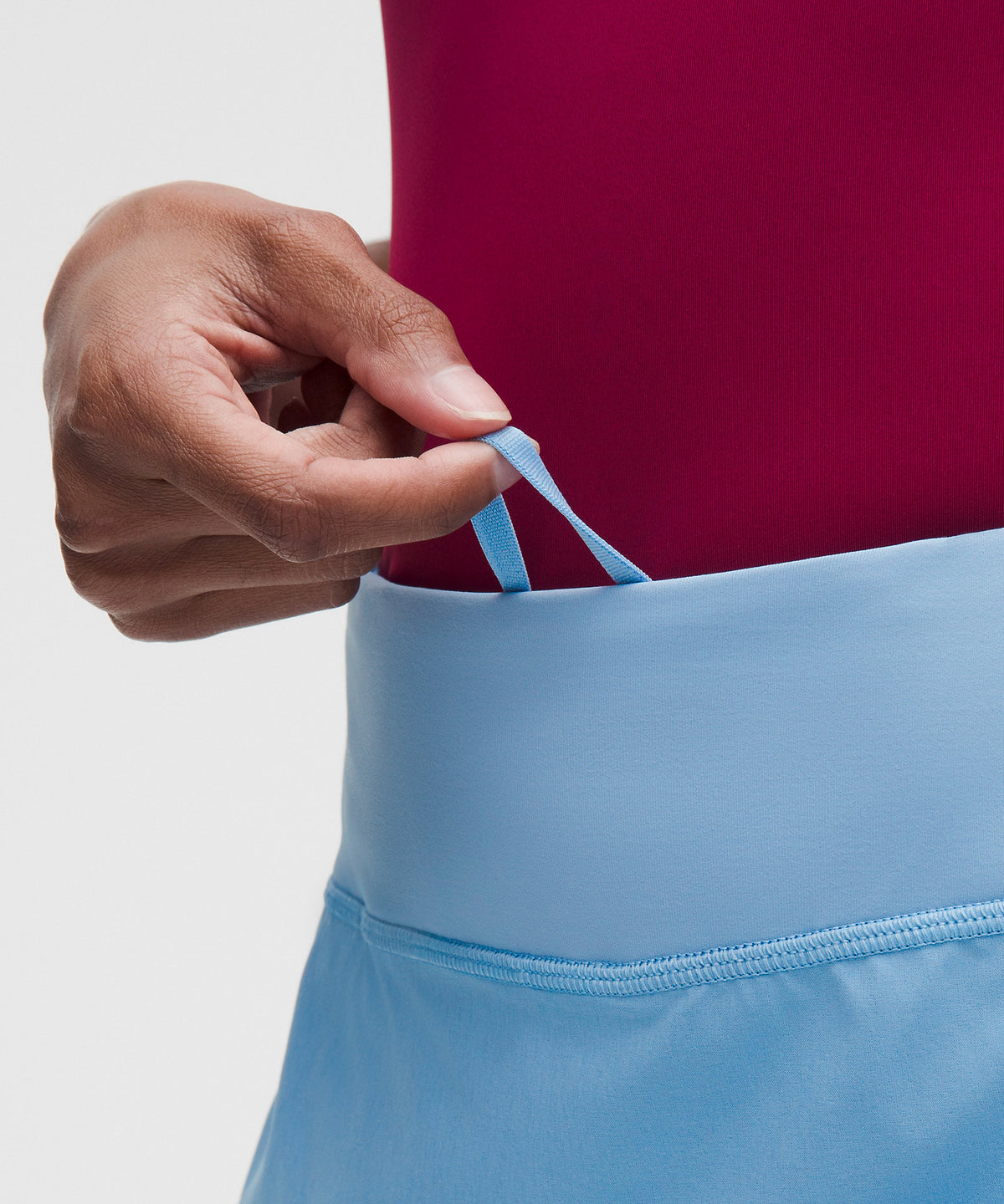 Lululemon Pace Rival Mid-Rise Skirt Long - Dreamy Blue - imagen 4