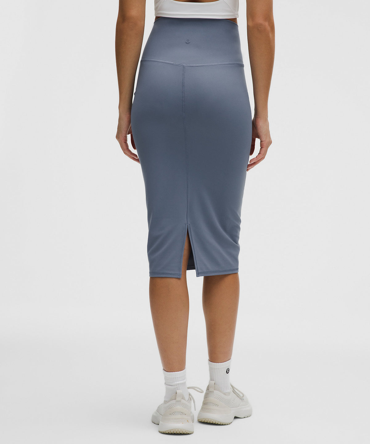 Lululemon Nulu Slim-Fit High-Rise Midi Skirt - Oasis Blue - imagen 3