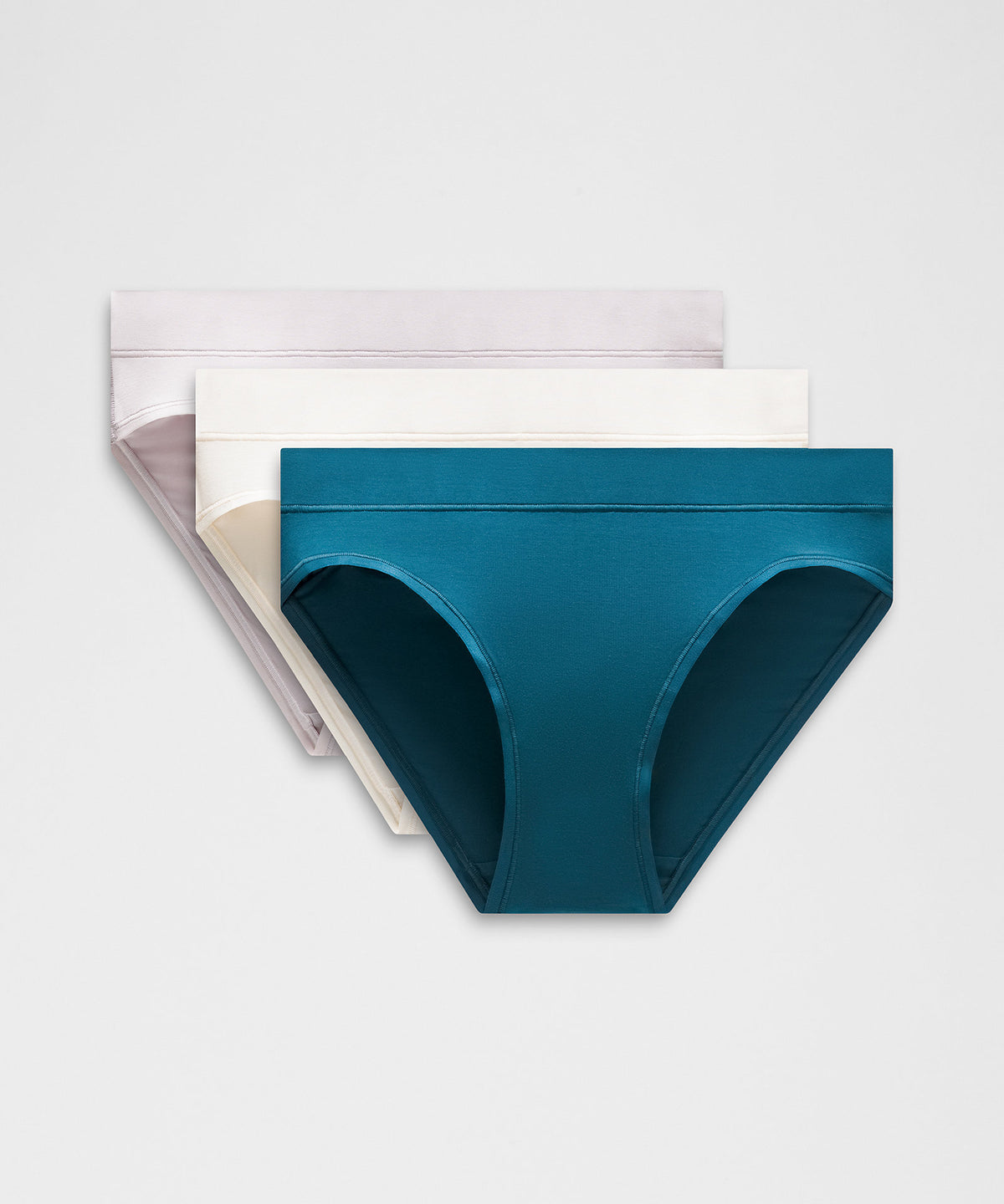 Lululemon UnderEase Mid-Rise Bikini Underwear 3 Pack - Remixed Marine - imagen 1