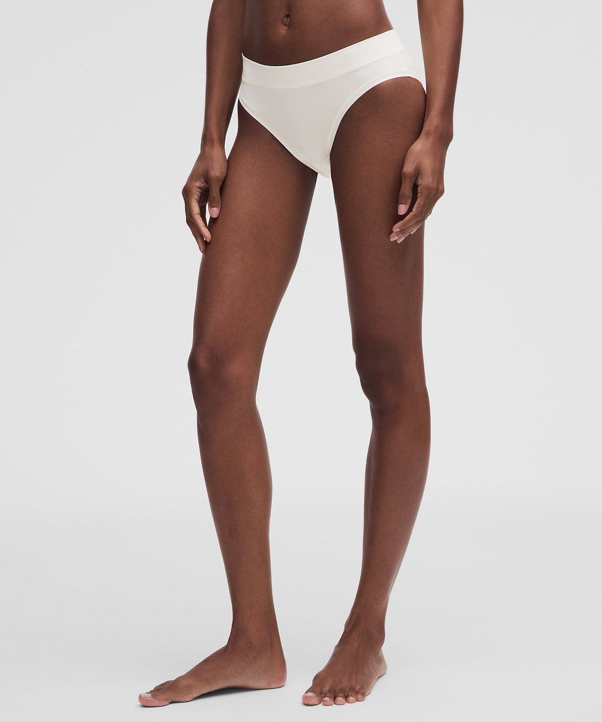 Lululemon UnderEase Mid-Rise Bikini Underwear 5 Pack - Light Ivory - imagen 2
