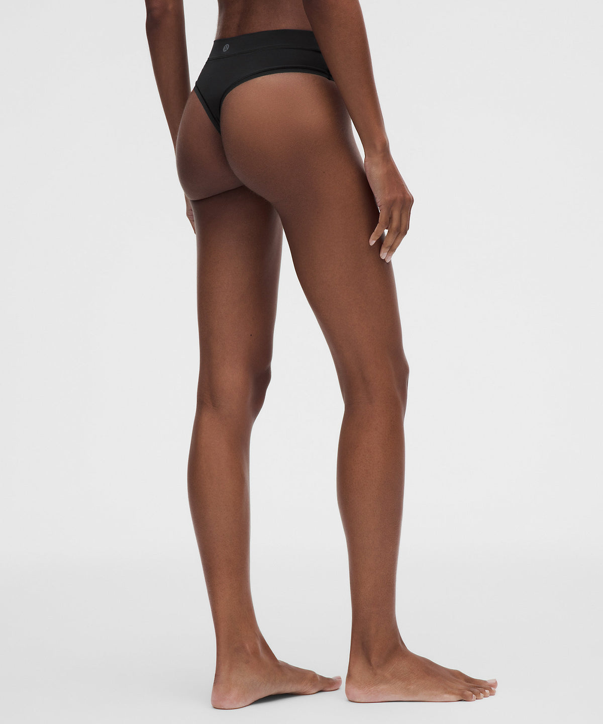 Lululemon UnderEase High-Rise Thong Underwear Updated - Black - imagen 2