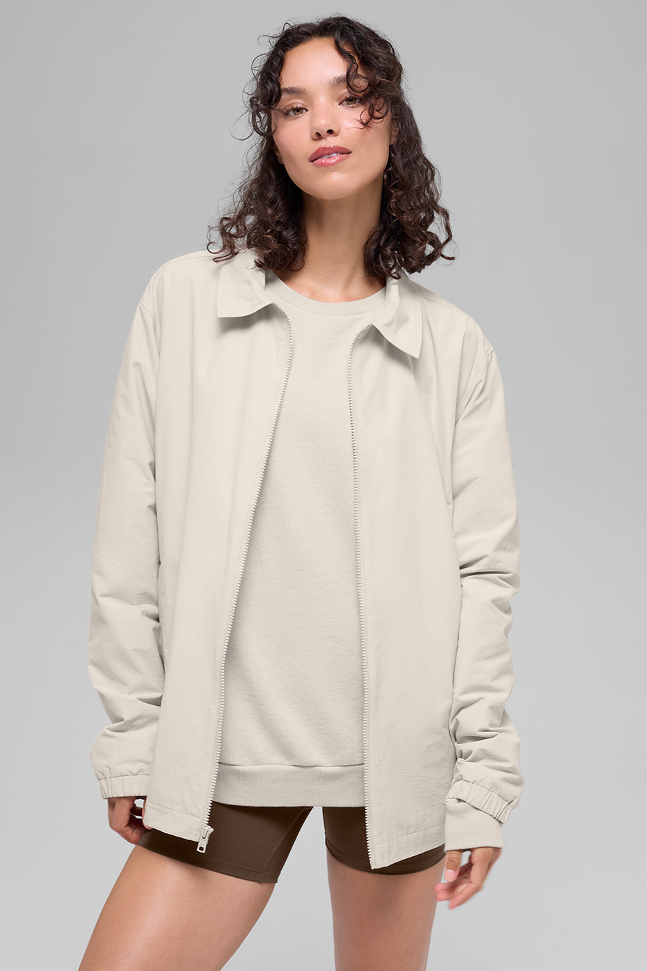 Alo Yoga Torrent Overshirt - Bone - imagen 1