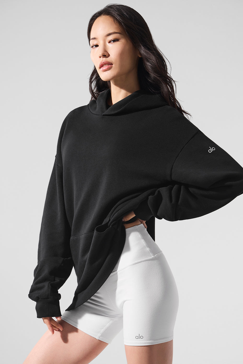 Alo Yoga Chill Hoodie - Black - imagen 1