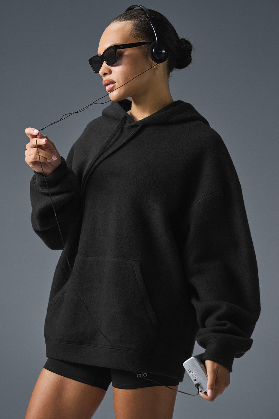 Alo Yoga Triumph Restore Hoodie - Black - imagen 3