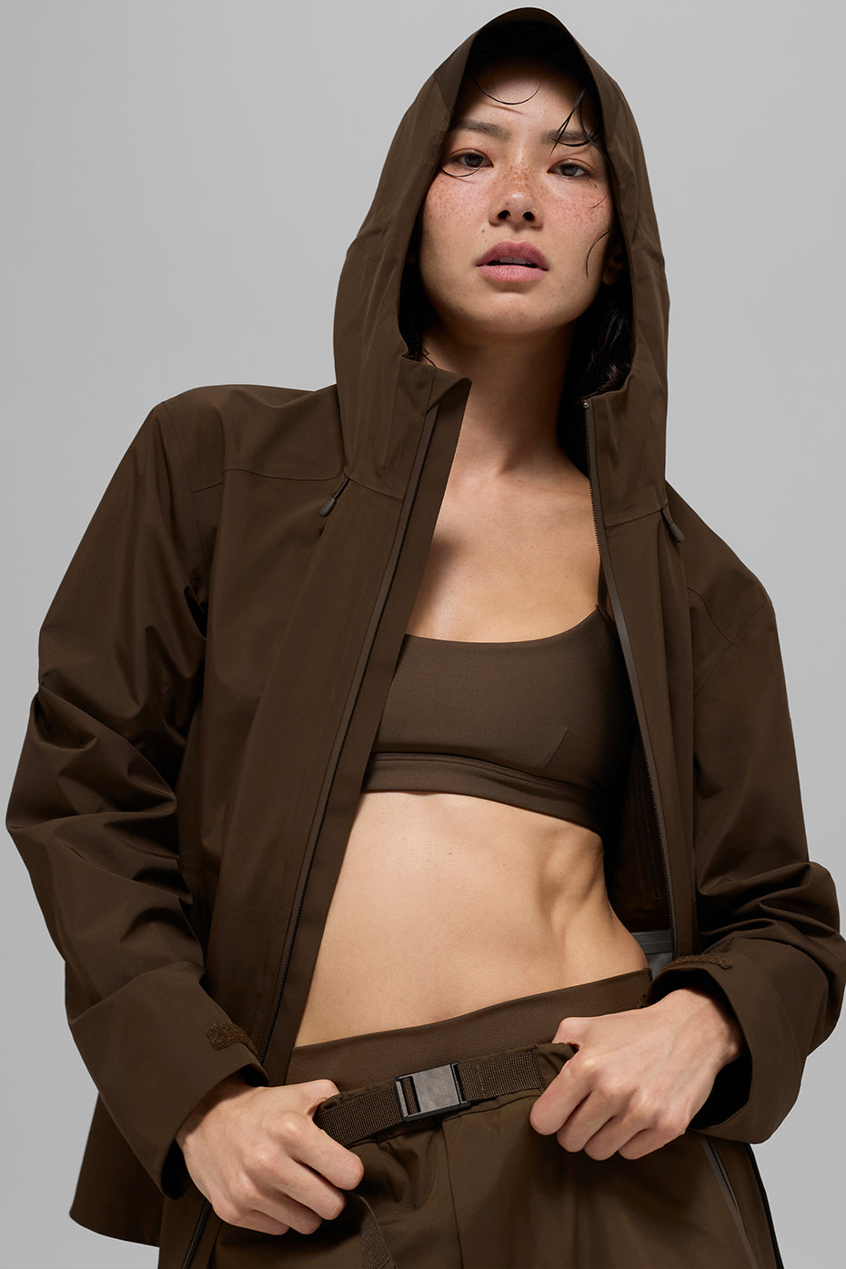 Alo Yoga Alpha Shell Jacket - Espresso - imagen 1