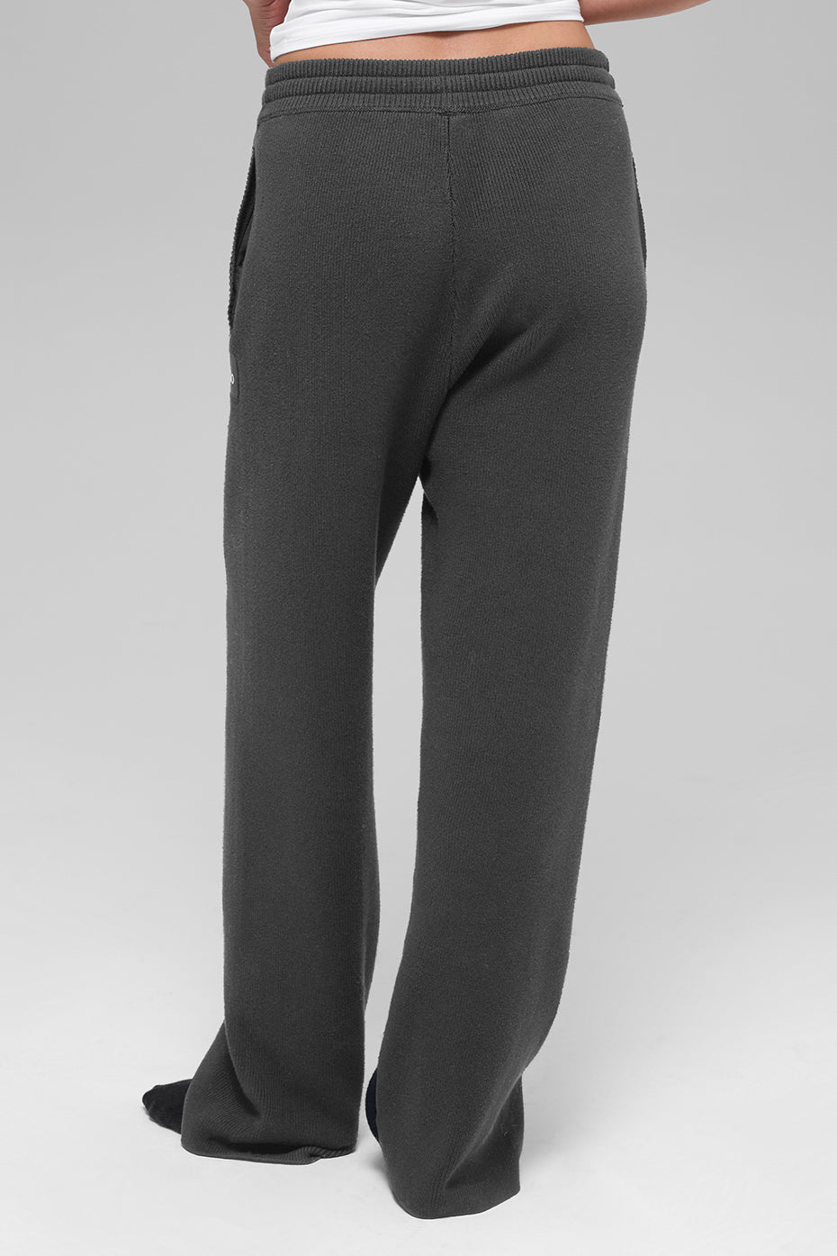 Alo Yoga Scholar Straight Leg Sweatpant - Anthracite - imagen 2