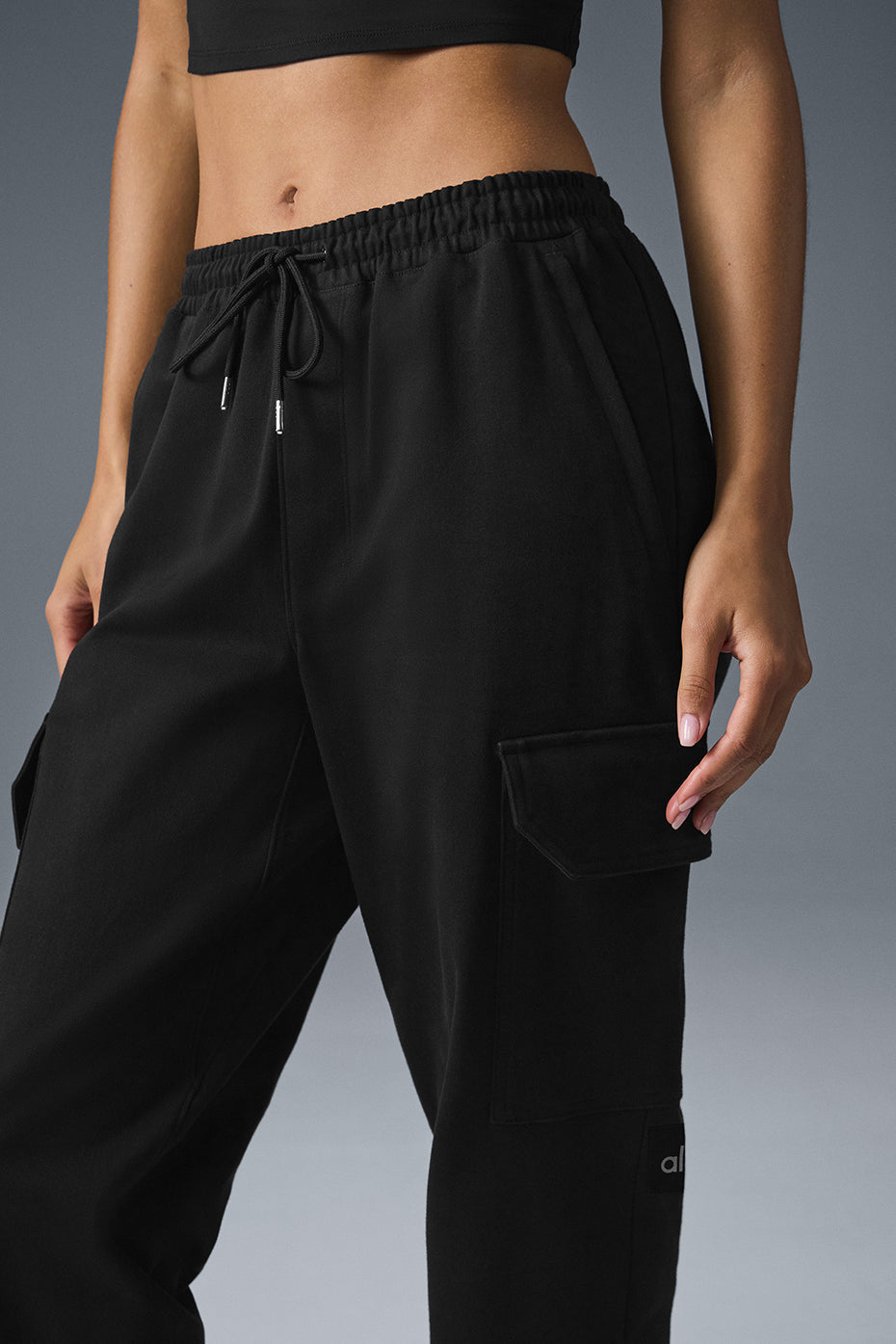 Alo Yoga Edition Sueded Jogger - Black - imagen 4